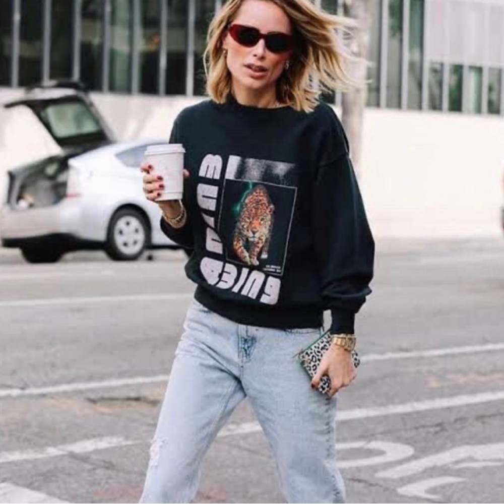 Anine Bing Wild Cat Sweatshirt